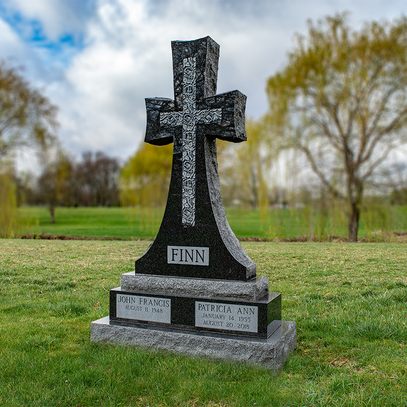 Custom Cross Shaped Monument